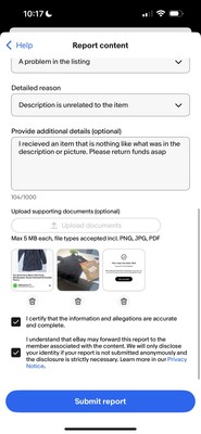 Item photo(s) from verified buyer