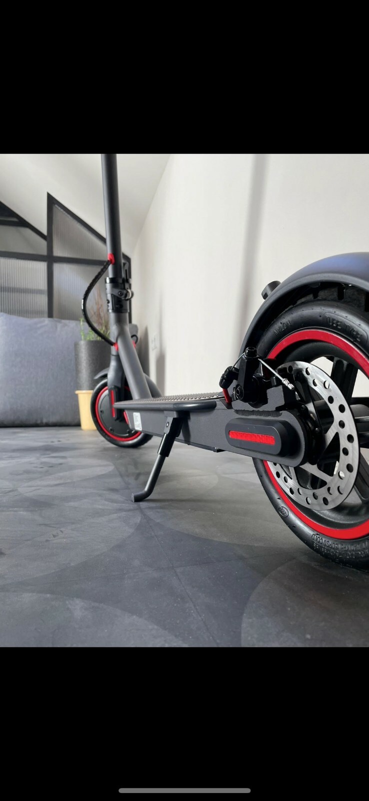 Elektrische step - QmWheel E-Scooter - iOS/Android-  Motor vermogen: 350 Watt - 