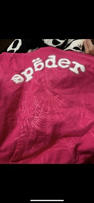 sp5der Legacy hoodie Pink Size XS ( 100% authentic)