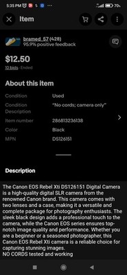 Item photo(s) from verified buyer