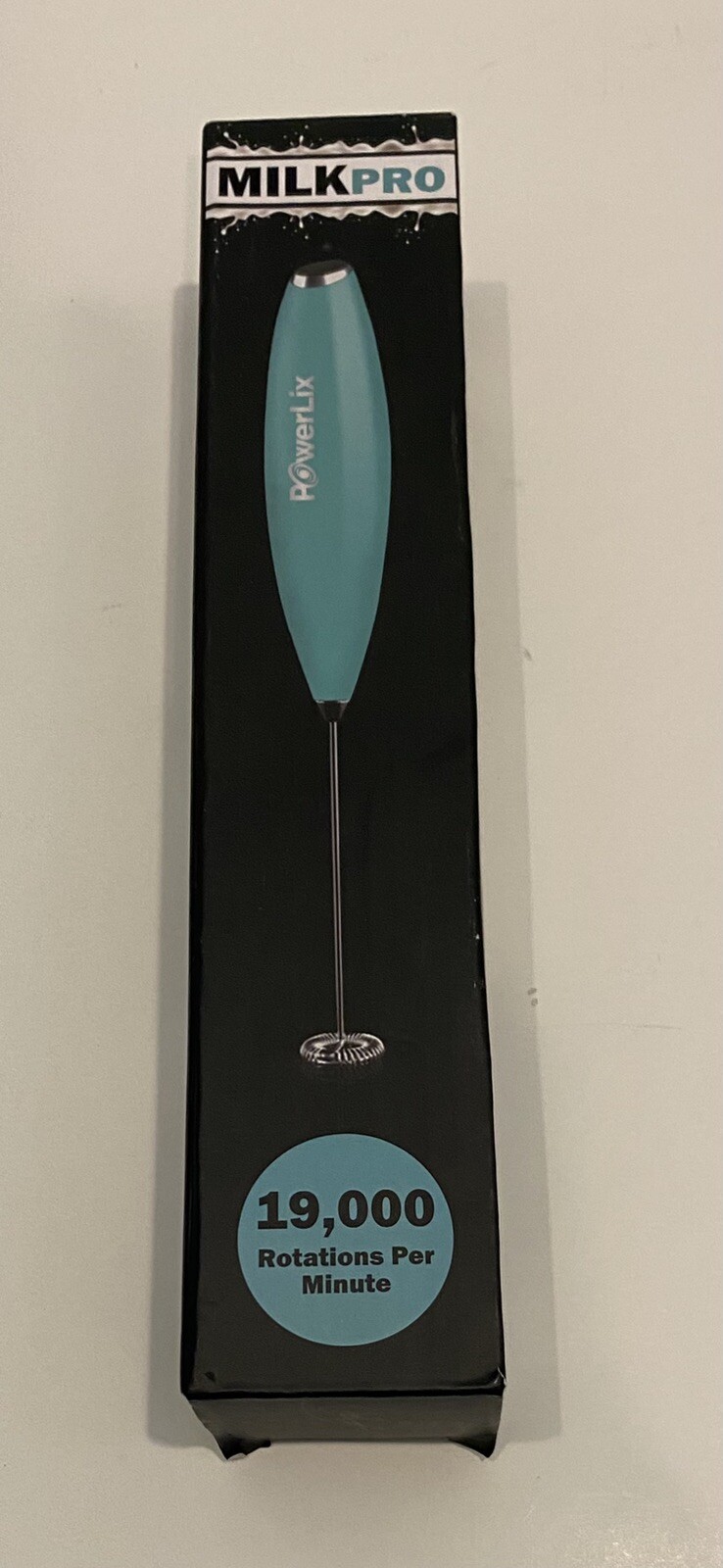 POWERLIX MILKPRO PROFESSIONAL MILK FROTHER TAINLESS STEEL WH