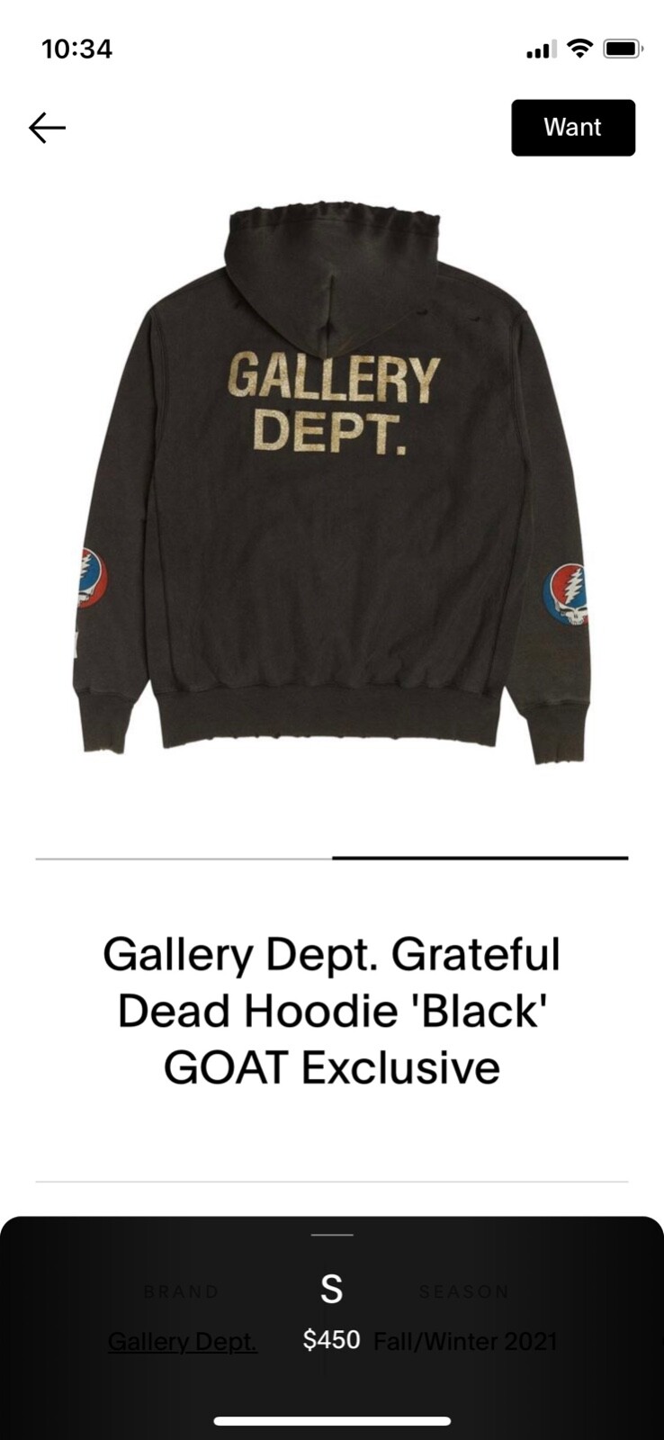gallery dept. Grateful Dead パーカー lanvin | tspea.org