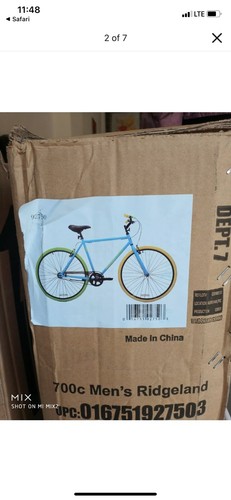 hybrid bike kent 700c men's ridgeland