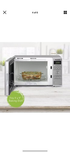 Panasonic NN-SD372S Stainless 950W 0.8 Cu. Ft. Countertop Microwave Brand New
