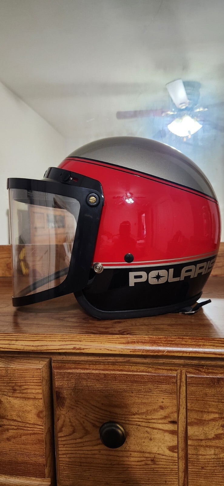 Vintage Bell Polaris Open Face Helmet Motorcycle Snowmobile USA Made