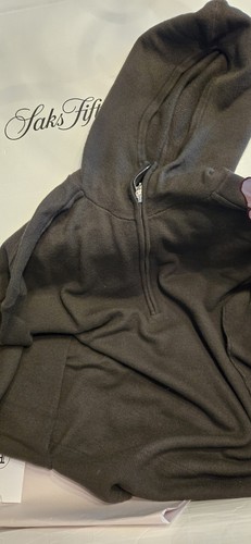 Pre-owned Burberry $1800 Mens  Brown Wool Zip Hoodie Size Xl Authentic