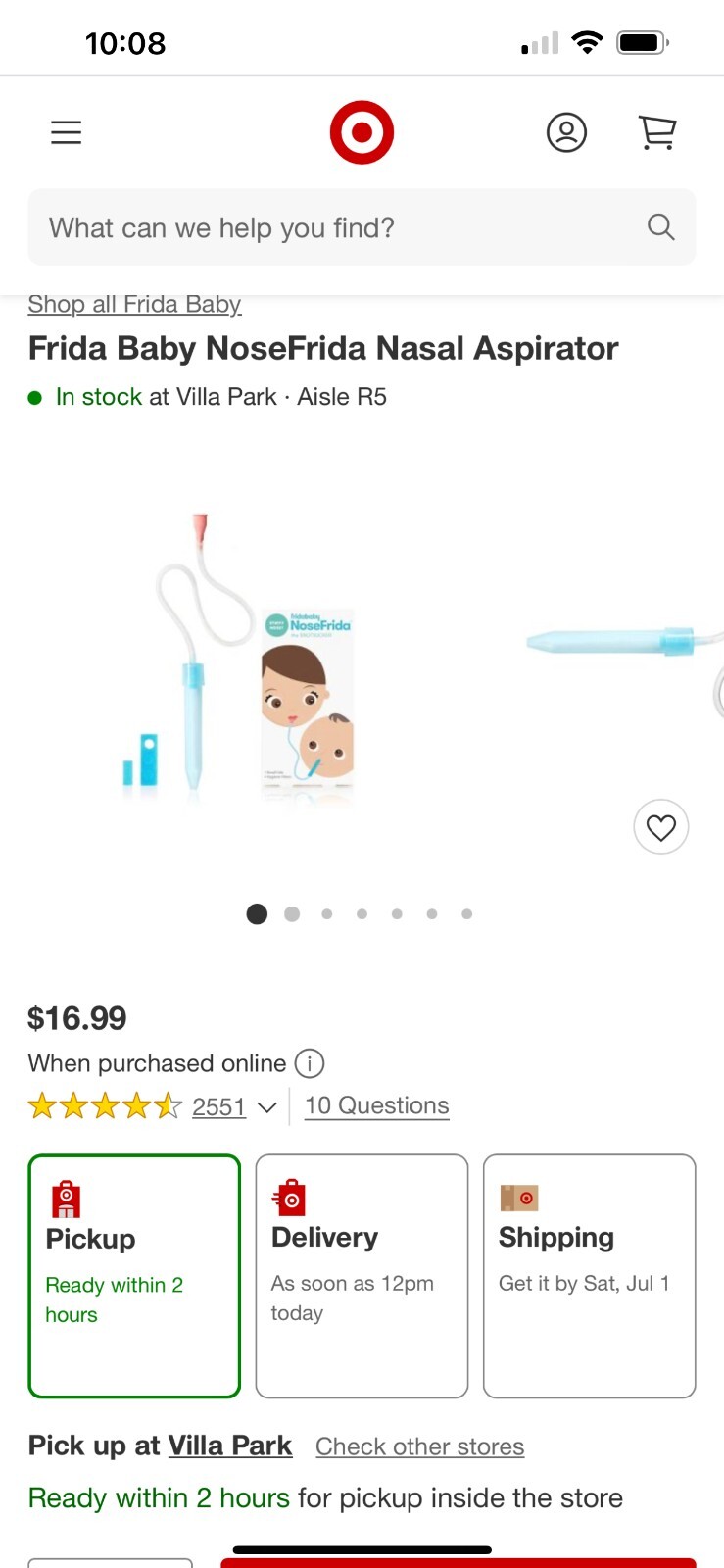 LOT of 6 / New Fridababy Nose Frida Snot sucker  - 