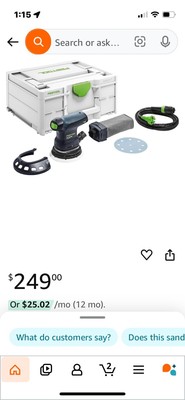 Festool ETS 125 REQ-Plus Orbital Sander