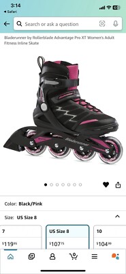 Bladerunner - Rollerblades Size 8 
