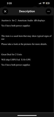 Item photo(s) from verified buyer