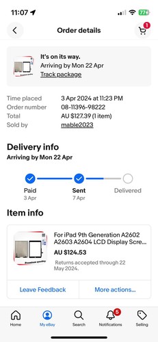 Item photo(s) from verified buyer