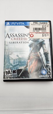 Assassin's Creed III: Liberation (Sony PlayStation Vita, 2012)