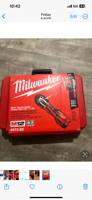 (NEW) Milwaukee 2473-22 M12 Force Logic Press Tool Kit w/Jaws