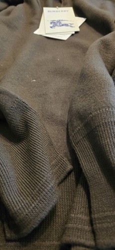 Pre-owned Burberry $1800 Mens  Brown Wool Zip Hoodie Size Xl Authentic