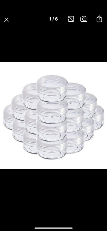 Capsule Plastique Ã  Viser 5ml X50pcs