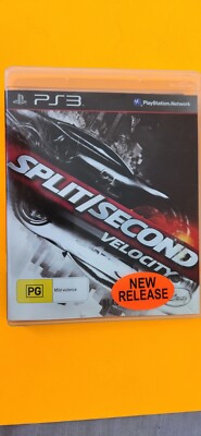 Split Second Velocity PS3 ,DISC IS MINT, PAL, FREE POSTAGE & TRACKING !!!