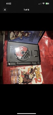 nintendo gamecube donkey konga 2 Untested Cib