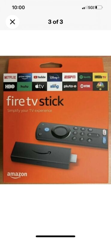 Fire TV Stick with Alexa Voice Remote includes TV controls Newest 2021 3rd Gen