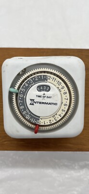 Intermatic Time-All 24 Hour  Appliance/Lamp Timer TN111 w/Green On/Red Off Pins