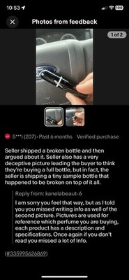 Item photo(s) from verified buyer
