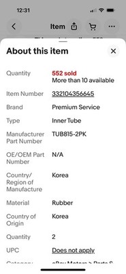 Item photo(s) from verified buyer