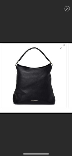 AUTHENTIC BURBERRY London Black Grainy Leather Cale Medium AUTHENTIC BURBERRY London Black Grainy Leather Cale Medium