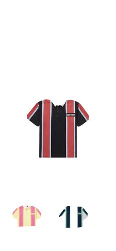 Supreme S/S stripe rugby polo | eBay