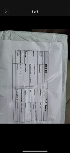 Fotos del artículo de un comprador verificado