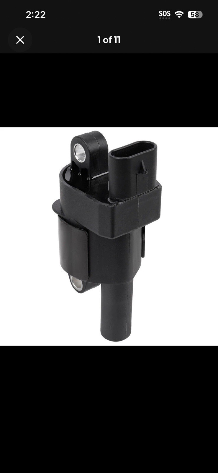 Ignition Coil Pack for Chevy Camaro Corvette Silverado 1500 GMC 6.2L 5.3L Round