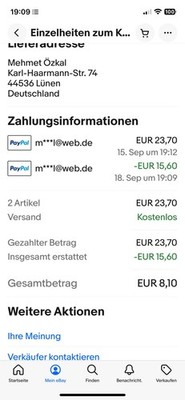 Artikelfoto(s) von einem verifizierten Käufer
