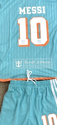 Inter Miami Messi #10 Kids Youth  Medium Jersey And Shorts. Brand New With Tags.
