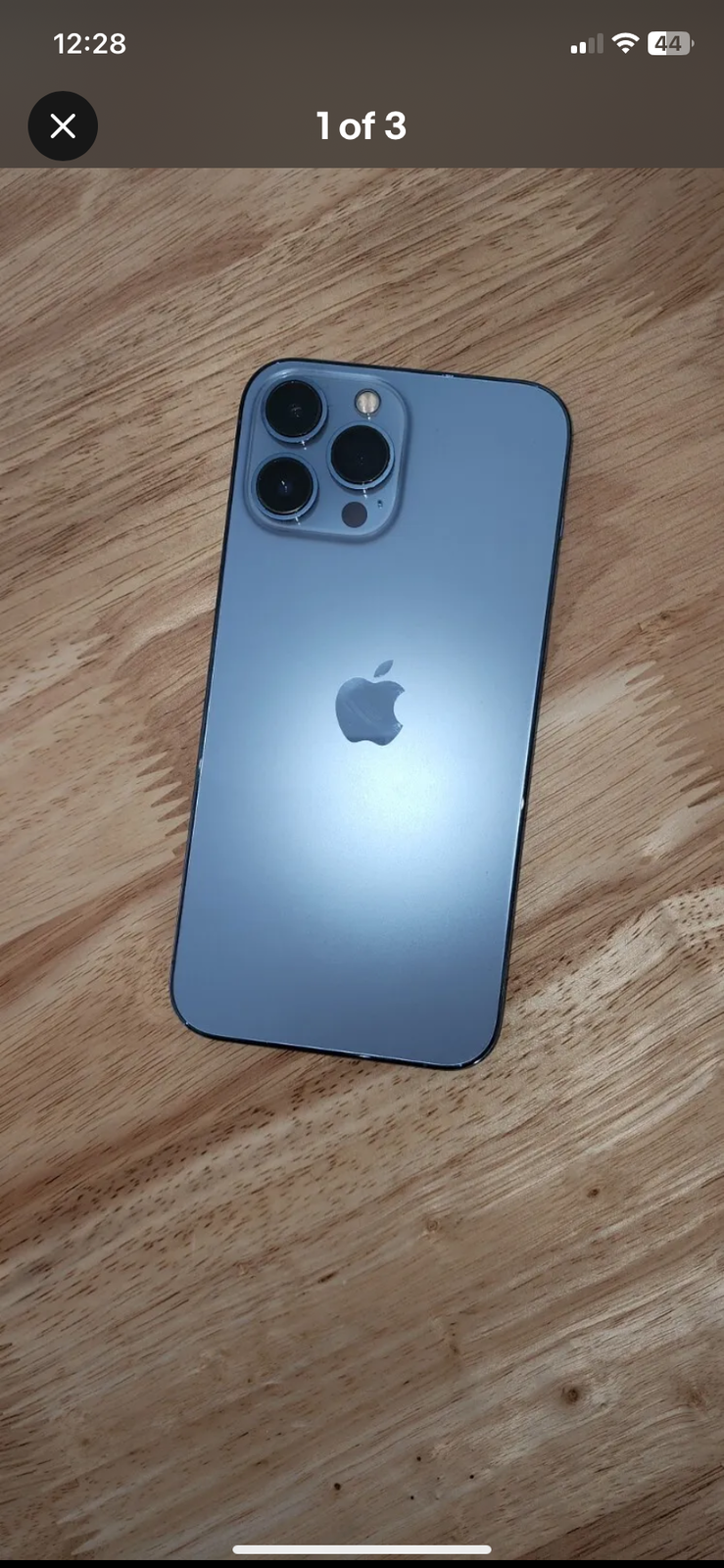 Apple iPhone 13 Pro Max A2484 AT&T Only 256GB Sierra Blue