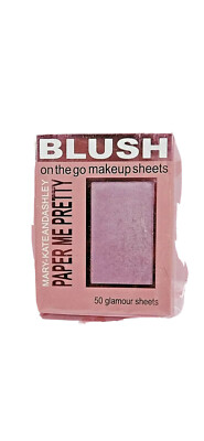 (3)MARY-KATE AND ASHLEY Paper Me Pretty On The Go Blush 150 Sheets FLUSHED