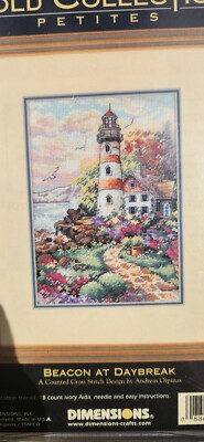 Dimensions Gold Collection Petites Beacon At Daybreak Needle Point Kit