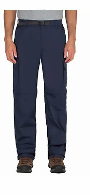 BC Clothing Co. Men's Relaxed Fit StretchConvertible Pant NavyXL/30,XL/34(PickSZ