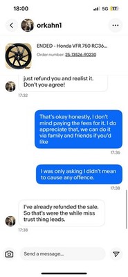 Fotos del artículo de un comprador verificado