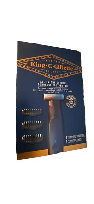 King C. Gillette Beard Trimmer for Men, Includes 1 Cordless Style Master Trimmer