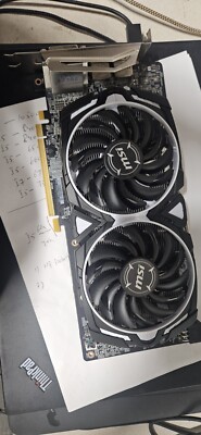 MSI Radeon Armor RX 580 4GB GDDR5 Graphics Card (RX 580 ARMOR 4G OC)