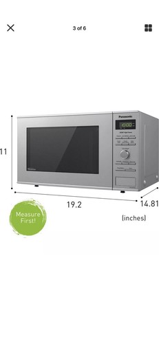 Panasonic NN-SD372S Stainless 950W 0.8 Cu. Ft. Countertop Microwave Brand New