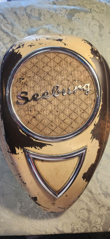 1940s Seeburg Jukebox Tear drop wall speaker RS1-8