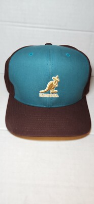 KANGOL BLACK HAT CAP ADJUSTABLE SNAPBACK