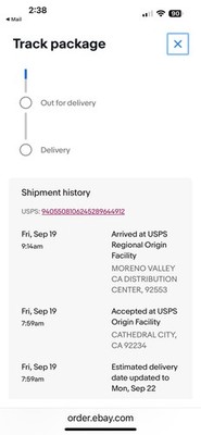 Item photo(s) from verified buyer