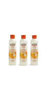 Lot of 3 - Cantu Care for Kids Tear-Free Nourishing Shampoo, 8 oz each New