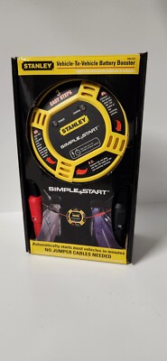 Stanley BBC2CS Simple Start Vehicle to Vehicle Battery Booster No Jumper Needed