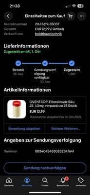 Artikelfoto(s) von einem verifizierten Käufer