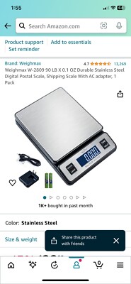 Weighmax digital scale