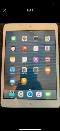 iPad - iPad mini 初代 16GB ホワイトシルバー Apple iPad mini 1st Gen. 16GB, Wi-Fi, 7.9in - White & Silver