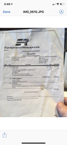 Royston ESL Pastry/Donut Case-40% OFF the Retail Price!!! Brand new-never used.