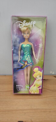 Disney 2001 Peter Pan Tinkerbell Doll Vintage Vivid Imaginations