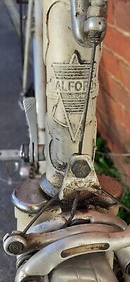 Vintage Halfords Birmingham racing bicycle Brooks Saddle 1960s alloy bars crank